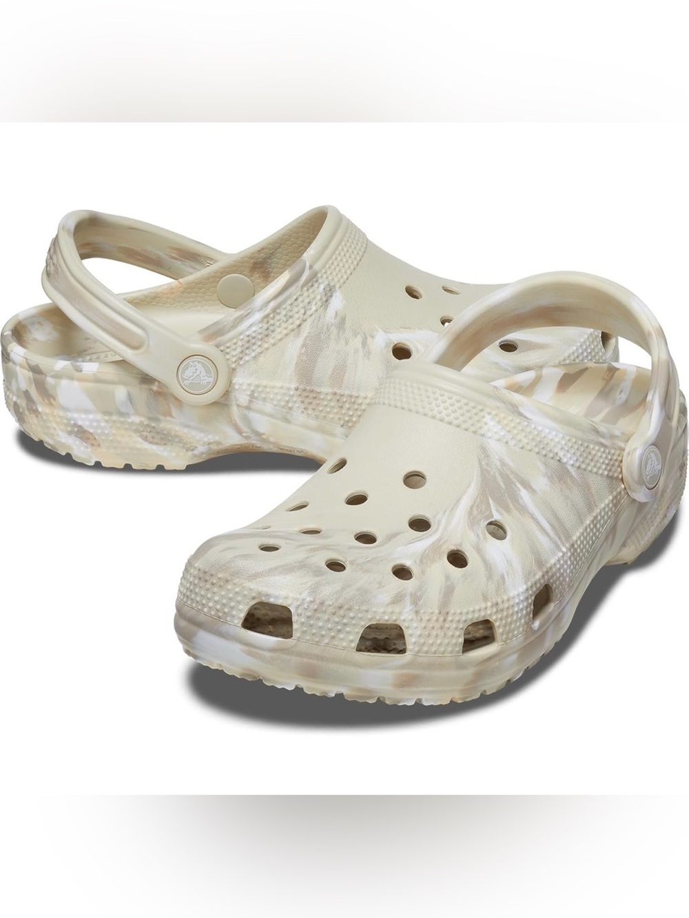 Crocs Unisex-Adult Classic Marbled Tie-dye Clog Women’s 8 Men’s 6